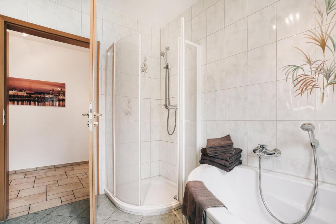 Ferienhaus An Der Wiederitz フライタール エクステリア 写真