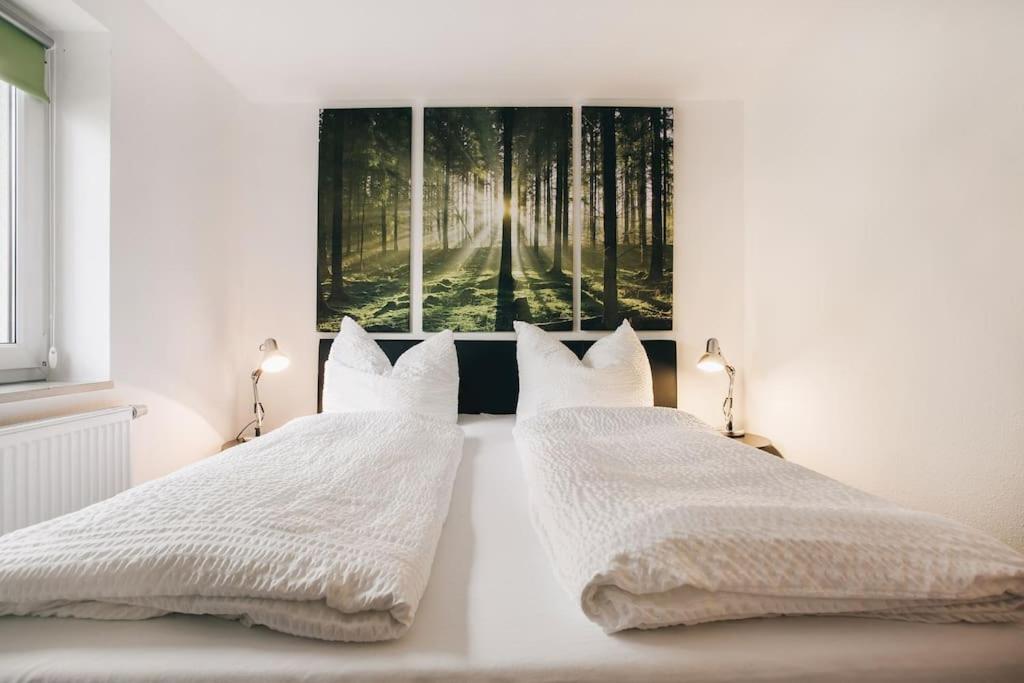 Ferienhaus An Der Wiederitz フライタール エクステリア 写真