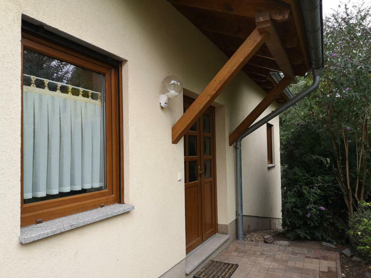 Ferienhaus An Der Wiederitz フライタール エクステリア 写真